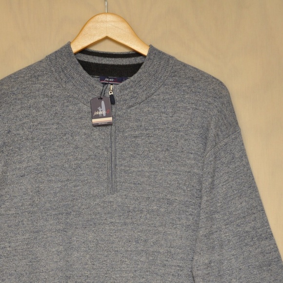 johnnie-O Sweaters | Johnnieo Quarter Zip Pullover L Nwt | Poshmark